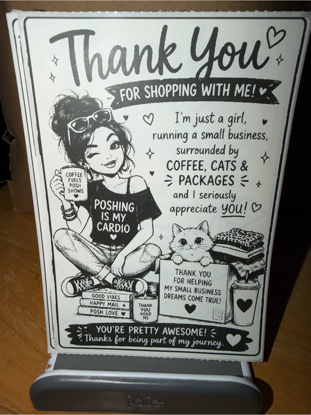 Thank You Sticker 50 count 4x6
